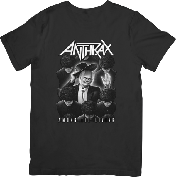 Anthrax among the living #497 Music Unisex Fit for Men & Women Quality Cotton T-Shirt