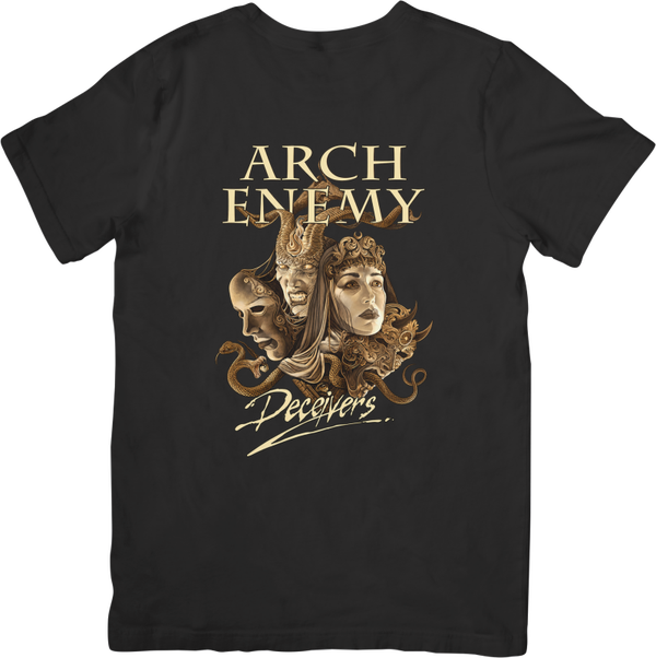 Arch Enemy Deceivers #498 Music Unisex Fit for Men & Women Quality Cotton T-Shirt