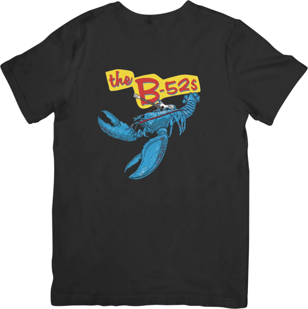 The B52s 5 Music Unisex Fit for Men & Women Quality Cotton T-Shirt Black