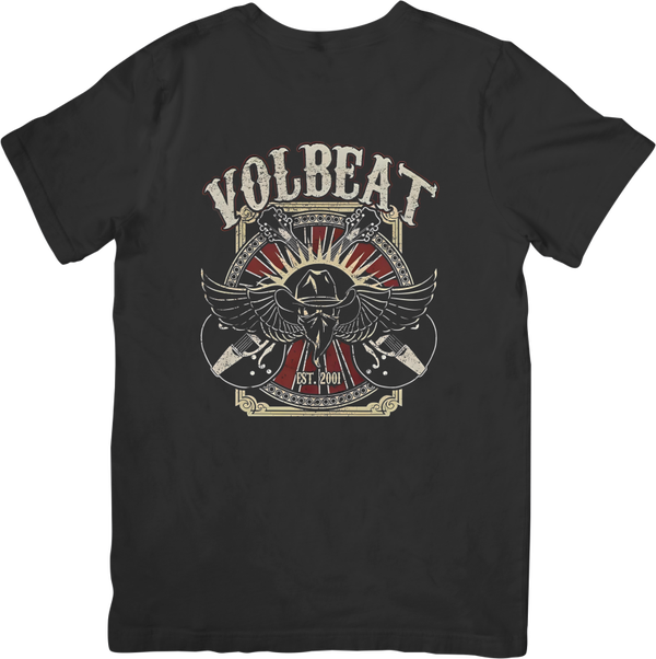 Volbeat 5 Music Unisex Fit for Men & Women Quality Cotton T-Shirt Black