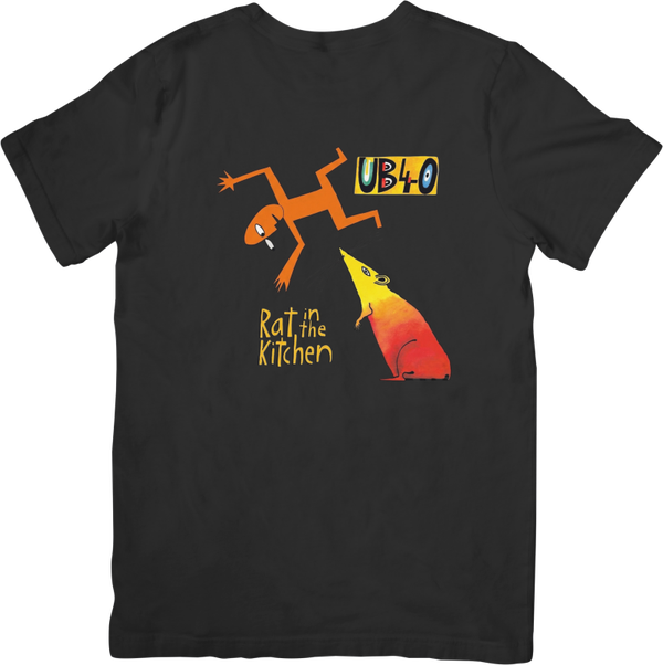 UB40 5 Music Unisex Fit for Men & Women Quality Cotton T-Shirt Black