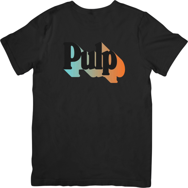 Pulp 5  Music Unisex Fit for Men & Women Quality Cotton T-Shirt Black