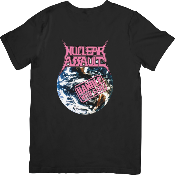Nuclear Assault 5 Music Unisex Fit for Men & Women Quality Cotton T-Shirt Black