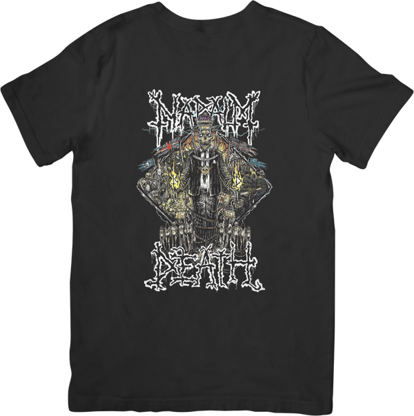 Napalm Death 5 Music Unisex Fit for Men & Women Quality Cotton T-Shirt Black
