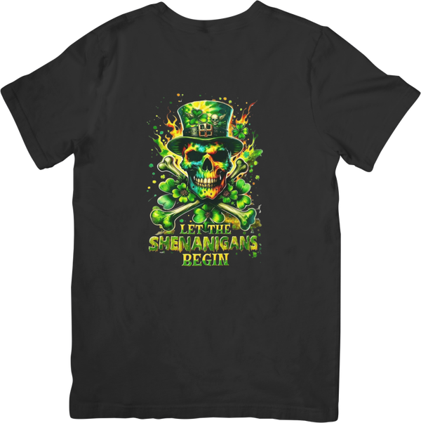 Skulls 5 Music Unisex Fit for Men & Women Quality Cotton T-Shirt Black
