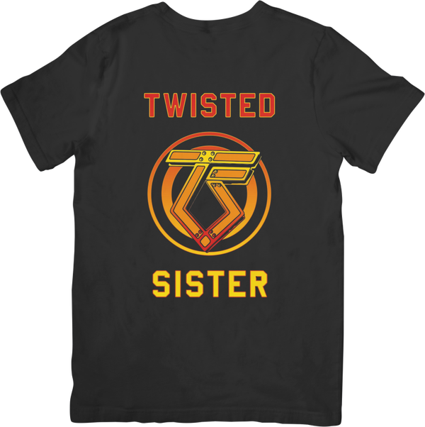 Twisted Sister 5 Music Unisex Fit for Men & Women Quality Cotton T-Shirt Black