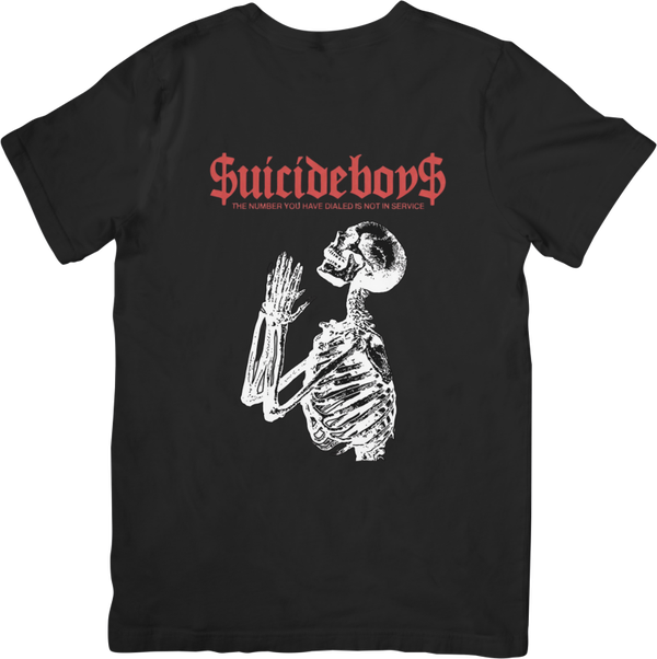 Suicideboys 5  Music Unisex Fit for Men & Women Quality Cotton T-Shirt Black