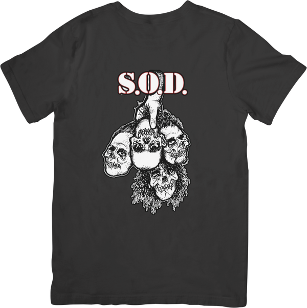 Stormtroopers of Death 5 Music Unisex Fit for Men & Women Quality Cotton T-Shirt Black