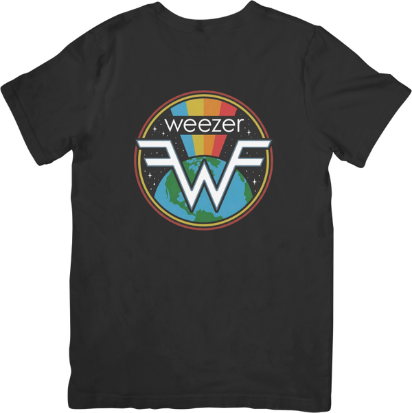 Weezer 5 Music Unisex Fit for Men & Women Quality Cotton T-Shirt Black