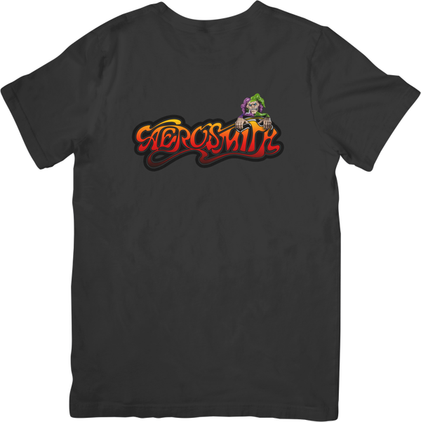 Aerosmith 5 Music Unisex Fit for Men & Women Quality Cotton T-Shirt Black