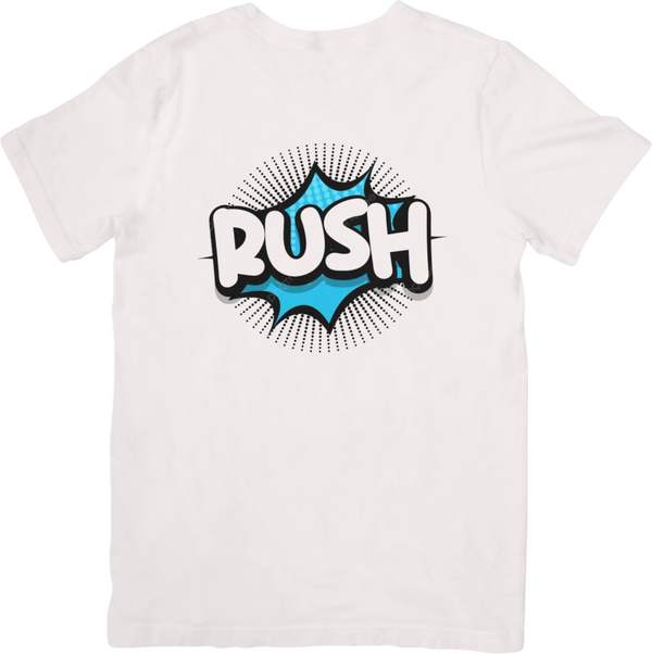 Rush 5 Music Unisex Fit for Men & Women Quality Cotton T-Shirt Black