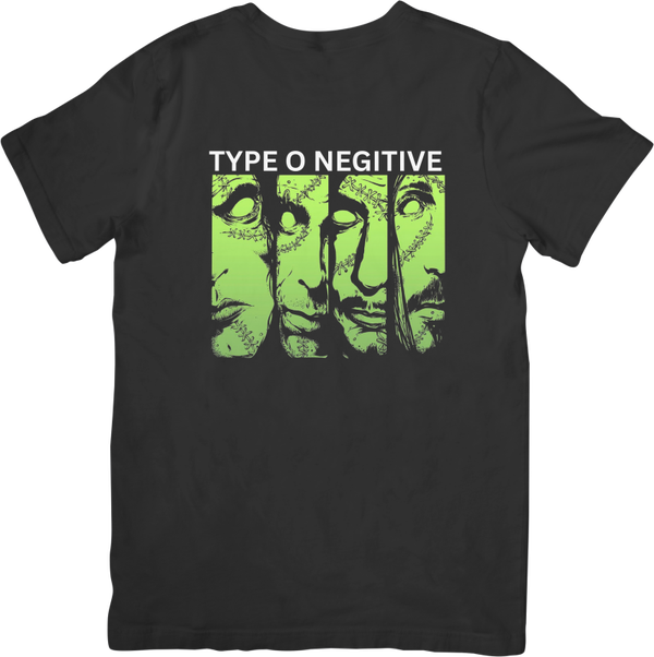 Type 0 Negitive 5 Music Unisex Fit for Men & Women Quality Cotton T-Shirt Black