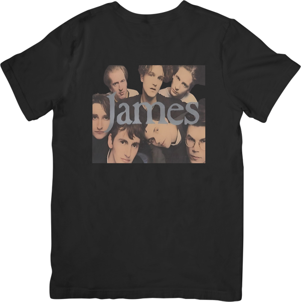James 5  Music Unisex Fit for Men & Women Quality Cotton T-Shirt Black