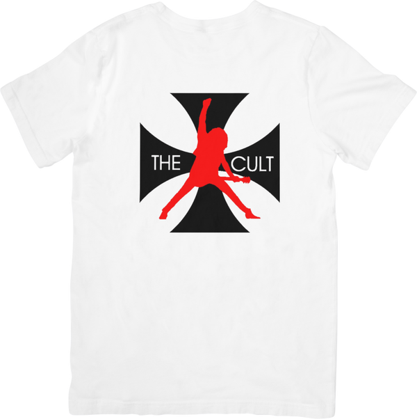 The Cult 5 Music Unisex Fit for Men & Women Quality Cotton T-Shirt Black