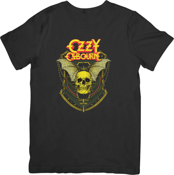 Ozzy Osbourne Music Unisex Fit for Men & Women Quality Cotton T-Shirt Black