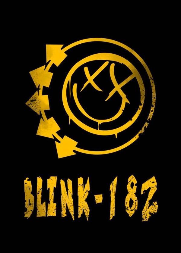 Blink 182 5 Music Print  Concert Wall Art Memorabilia gift A5,A4,A3
