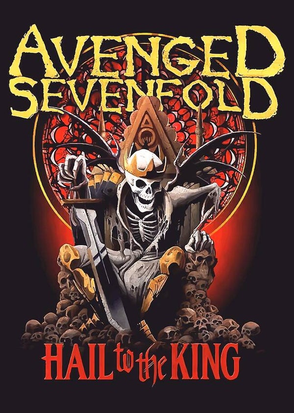 Avenged Sevenfold 5 Music Print  Concert Wall Art Memorabilia gift A5,A4,A3