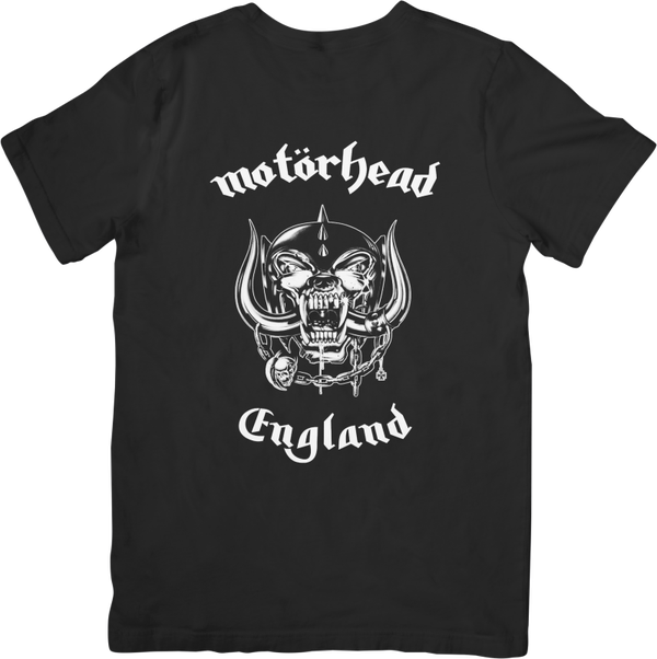 Motorhead 5 Music Unisex Fit for Men & Women Quality Cotton T-Shirt Black