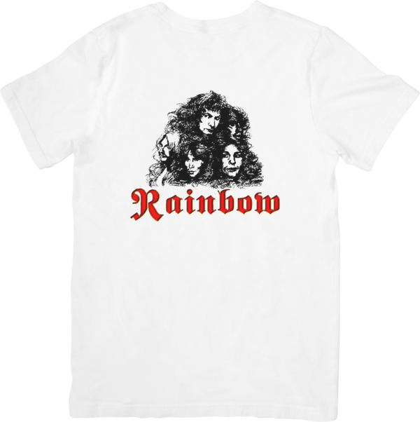Rainbow 5 Music Unisex Fit for Men & Women Quality Cotton T-Shirt Black