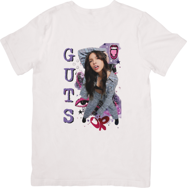 Olivia Rodrigo 5 Music Unisex Fit for Men & Women Quality Cotton T-Shirt Black