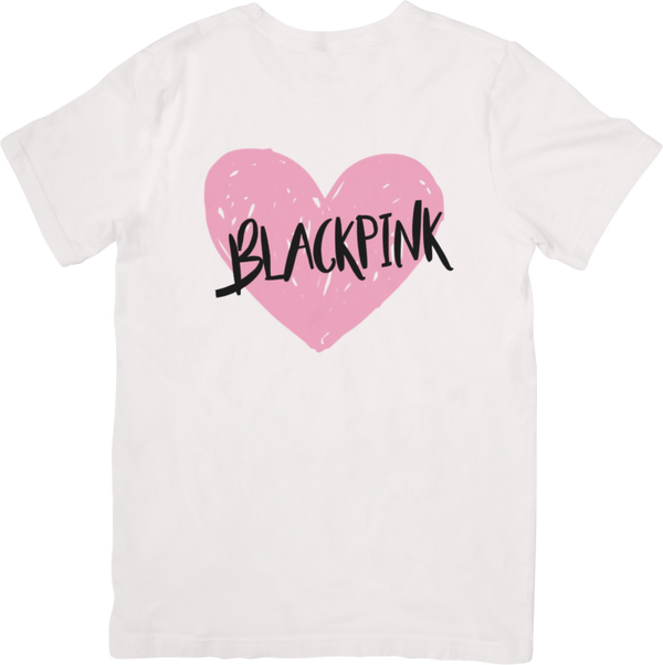 Black Pink 5 Music Unisex Fit for Men & Women Quality Cotton T-Shirt Black