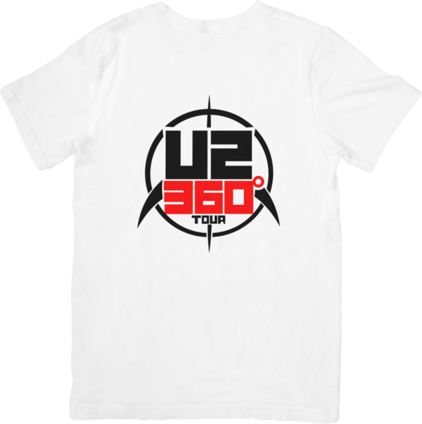 U2 5  Music Unisex Fit for Men & Women Quality Cotton T-Shirt Black