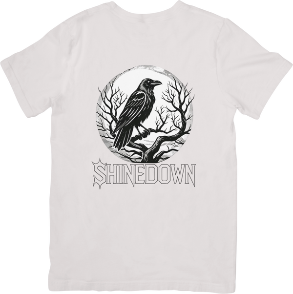 Shinedown 5 Music Unisex Fit for Men & Women Quality Cotton T-Shirt Black