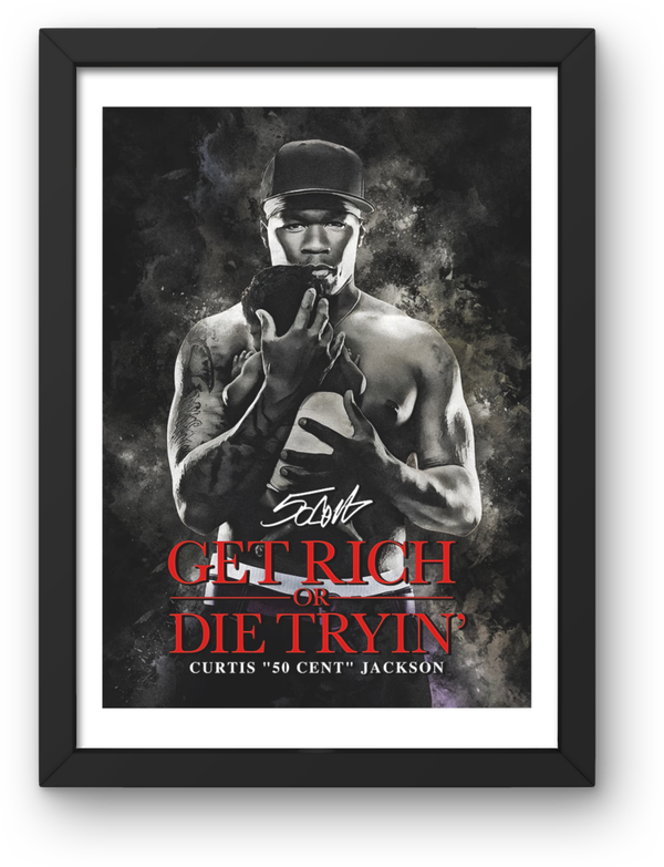 50 Cent 3 print Music Print PDF,File  Instant Digital Download ,A3,A4,A5.