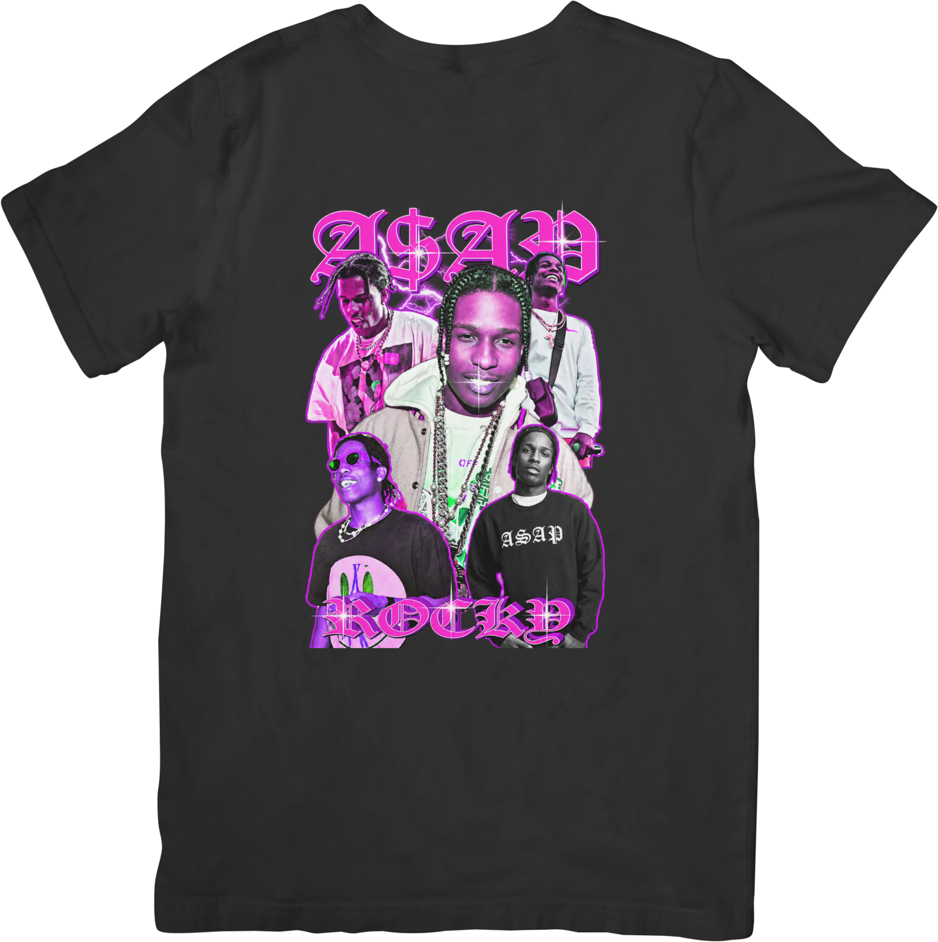 A.S.A.P. Rockd #502 Music Unisex Fit for Men & Women Quality Cotton T-Shirt