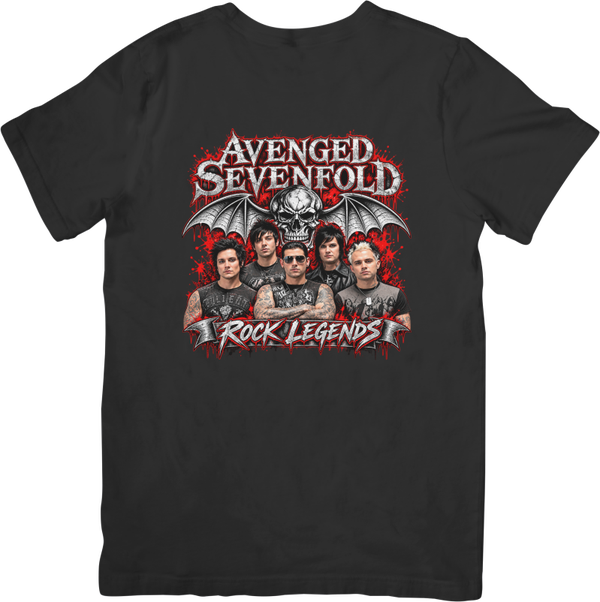 Avenged Sevenfold Rock Legends #507 Music Unisex Fit for Men & Women Quality Cotton T-Shirt
