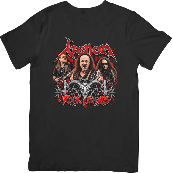 Venom Rock Legends #509 Music Unisex Fit for Men & Women Quality Cotton T-Shirt