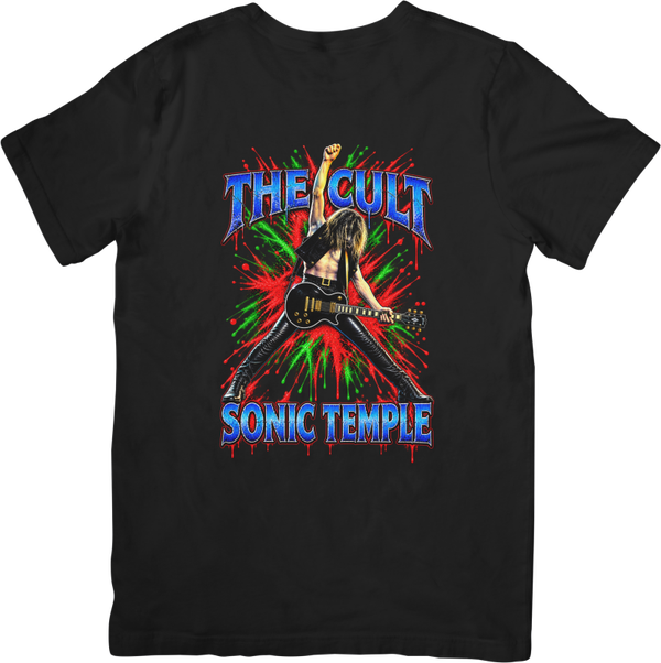 The Cult Sonic Temple #513 Music Unisex Fit for Men & Women Quality Cotton T-Shirt