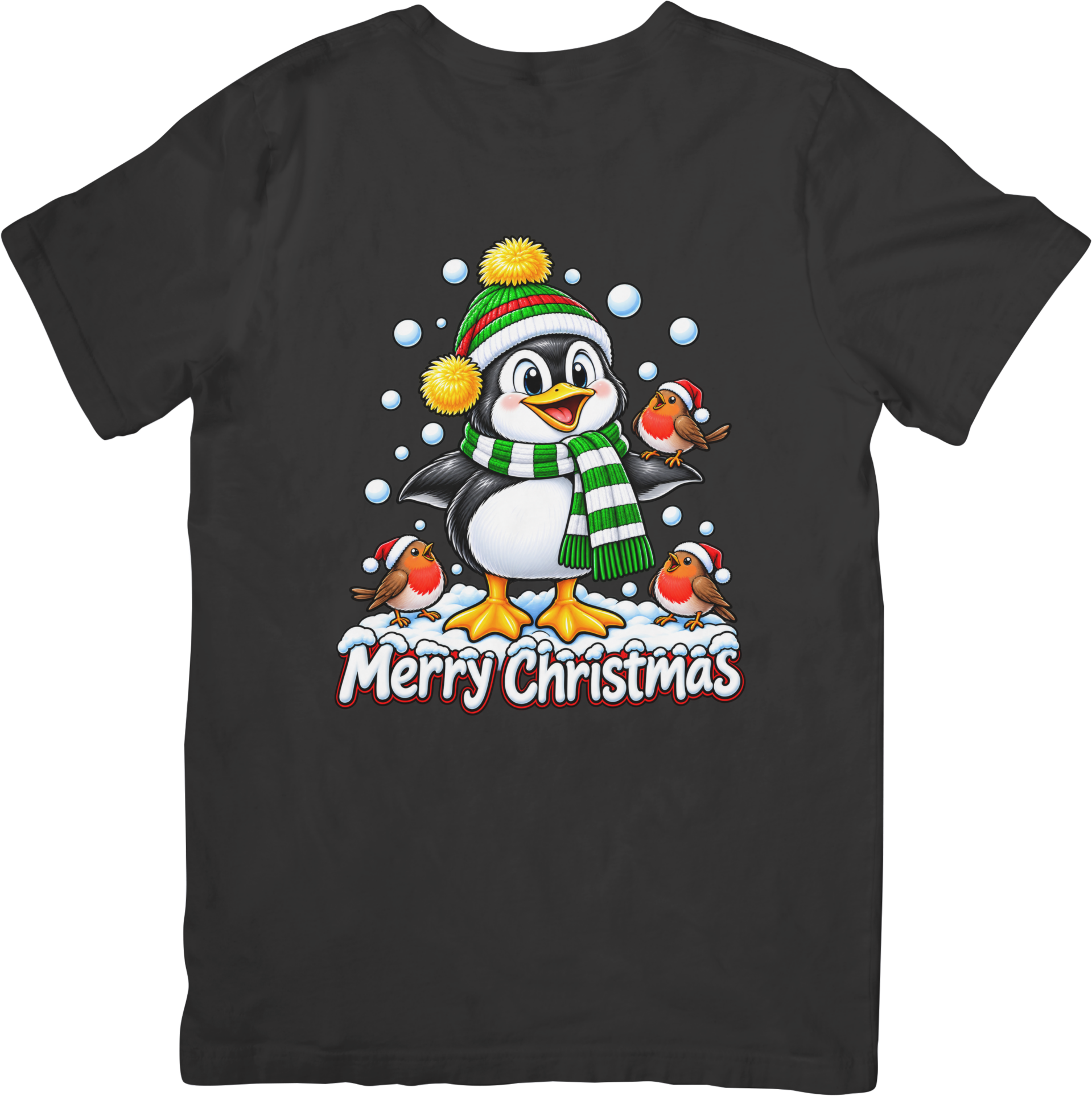 Christmas #573 Unisex Fit for Men & Women Quality Cotton T-Shirts