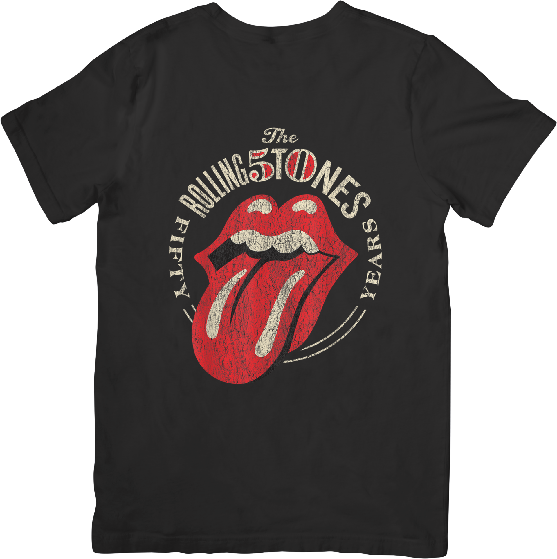 Rock n Roll 6 Music Unisex Fit for Men & Women Quality Cotton T-Shirt Black
