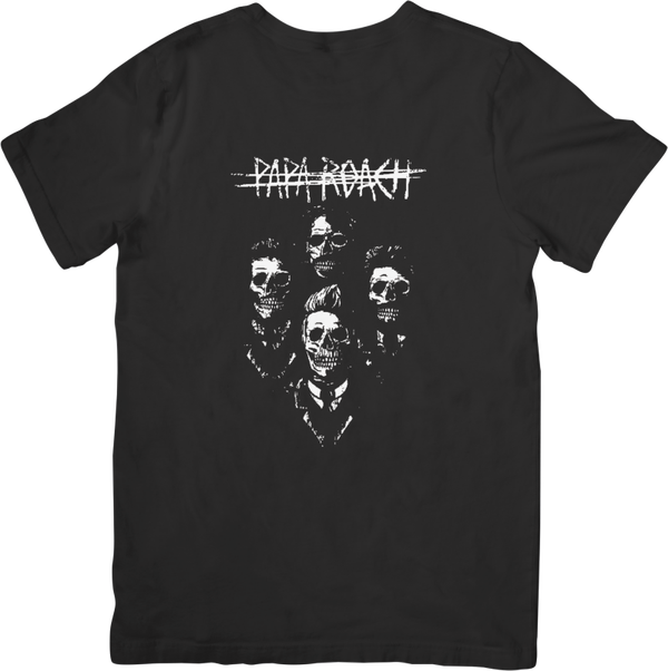 Papa Roach 6 Music Unisex Fit for Men & Women Quality Cotton T-Shirt Black