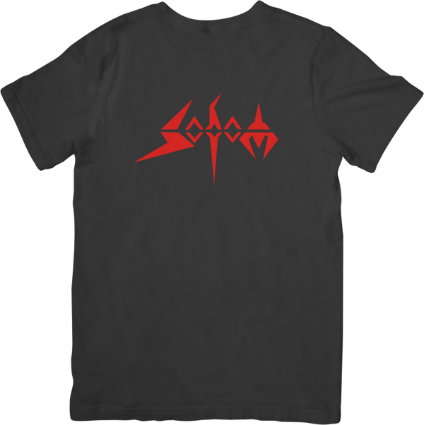 Sodom 6 Music Unisex Fit for Men & Women Quality Cotton T-Shirt Black
