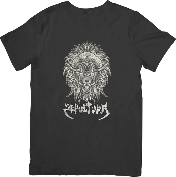 Sepultura 6 Music Unisex Fit for Men & Women Quality Cotton T-Shirt Black
