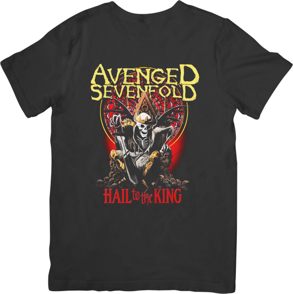 Avenged Sevenfold 6 Music Unisex Fit for Men & Women Quality Cotton T-Shirt Black