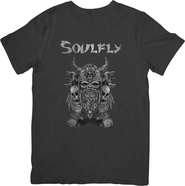 Soulfly 6 Music Unisex Fit for Men & Women Quality Cotton T-Shirt Black