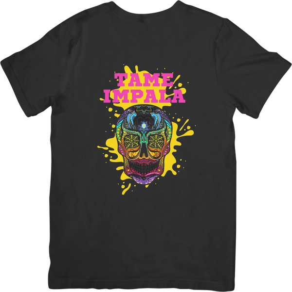 Tame Impala 6 Music Unisex Fit for Men & Women Quality Cotton T-Shirt Black