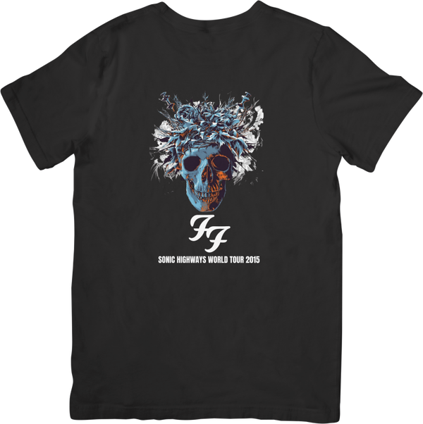 Foo Fighters 6 Music Unisex Fit for Men & Women Quality Cotton T-Shirt Black