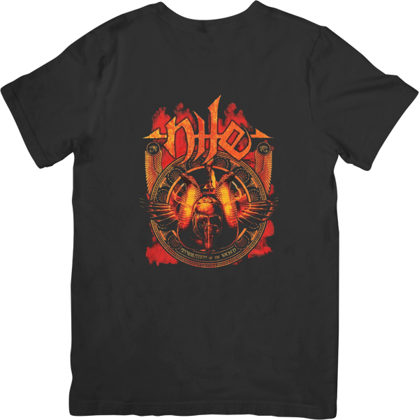 Nile 6 Music Unisex Fit for Men & Women Quality Cotton T-Shirt Black