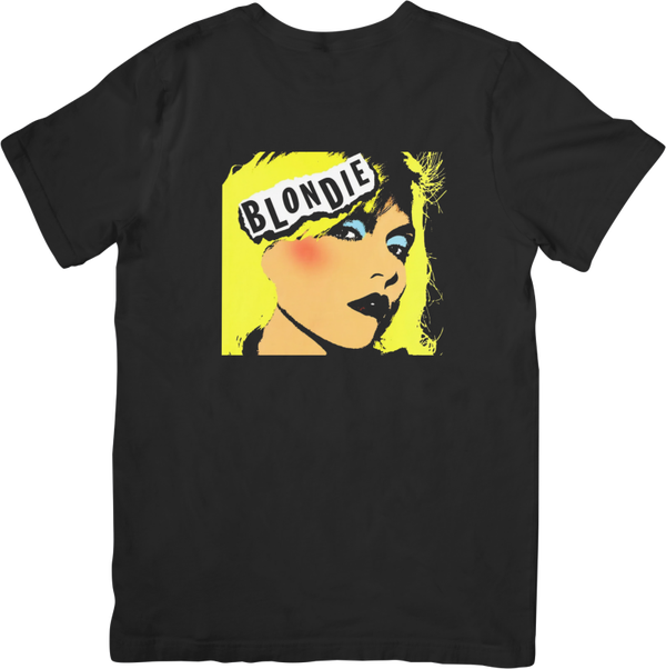 Blondie 6 Music Unisex Fit for Men & Women Quality Cotton T-Shirt Black
