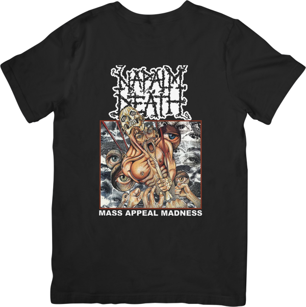 Napalm Death 6 Music Unisex Fit for Men & Women Quality Cotton T-Shirt Black