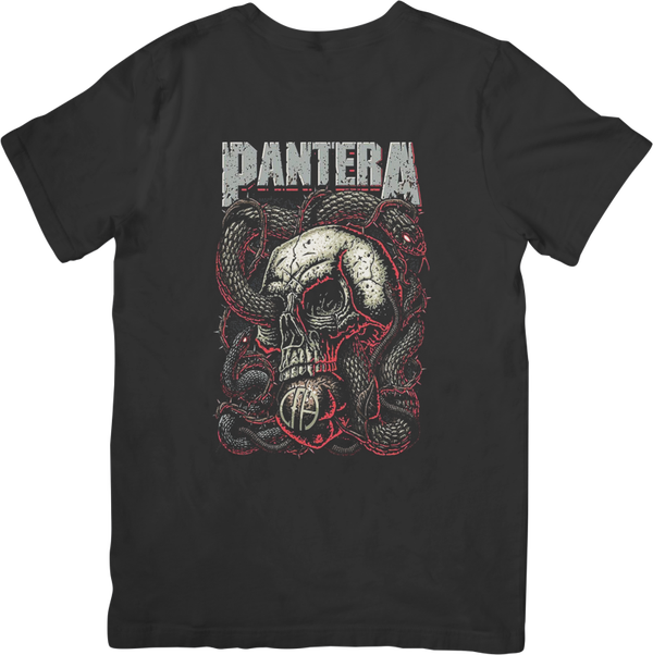 Pantera 6 Music Unisex Fit for Men & Women Quality Cotton T-Shirt Black