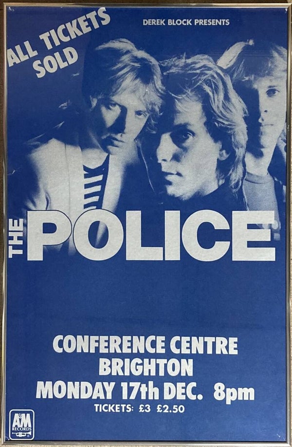 The Police 6 Music Print  Concert Wall Art Memorabilia gift A5,A4,A3