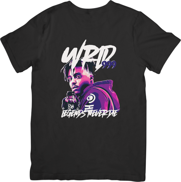 Juice Wrld 6 Rappers Music Fit for Men & Women Quality Cotton T-Shirt Black