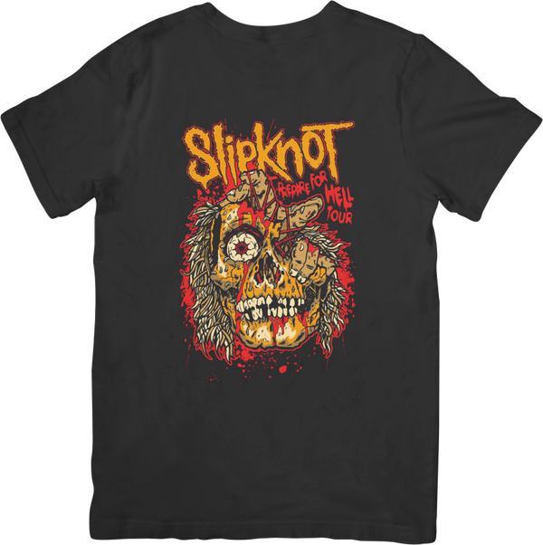 Slipknot 6 Music Unisex Fit for Men & Women Quality Cotton T-Shirt Black