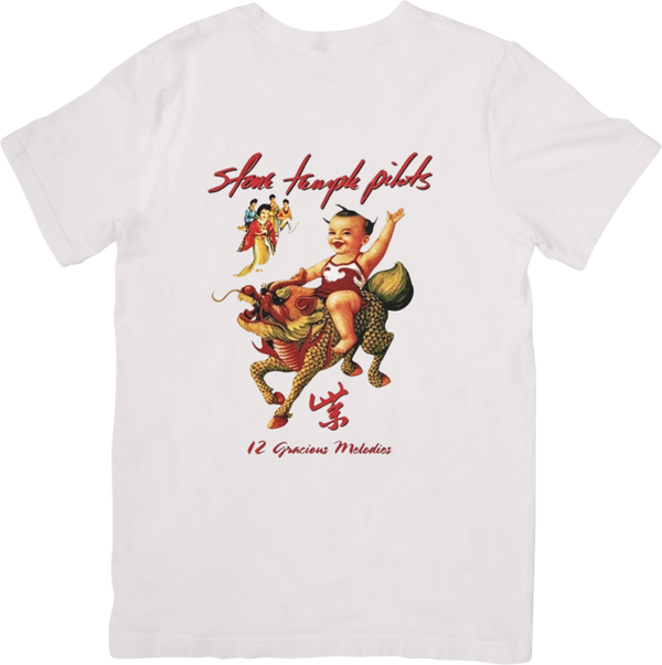 Stone Temple Pilots 6 Music Unisex Fit for Men & Women Quality Cotton T-Shirt Black