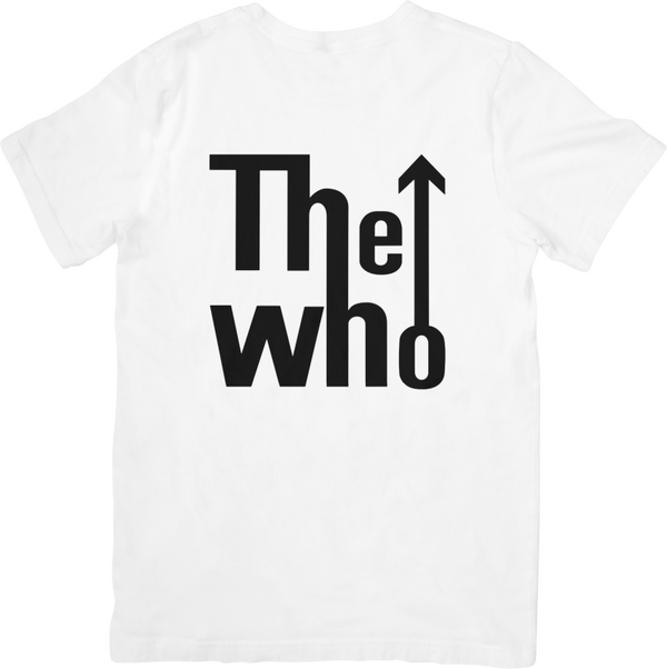 The Who 6 Music Unisex Fit for Men & Women Quality Cotton T-Shirt Black